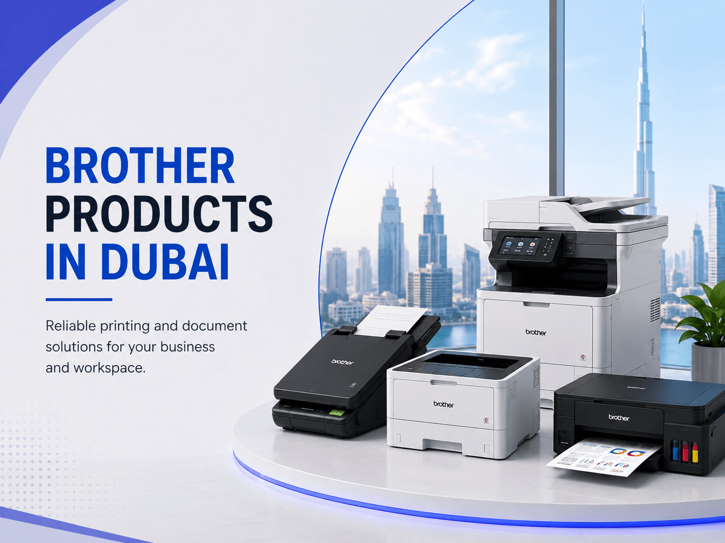Brother products at Tech Speed Computers Systems, Dubai
