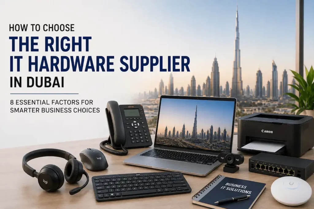 IT hardware supplier in Dubai for business technology solutions