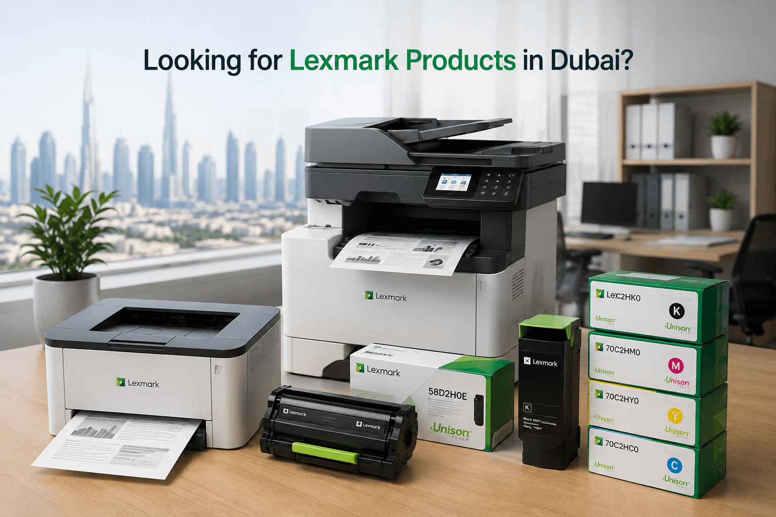 Lexmark products at Tech Speed Computers Systems, Dubai