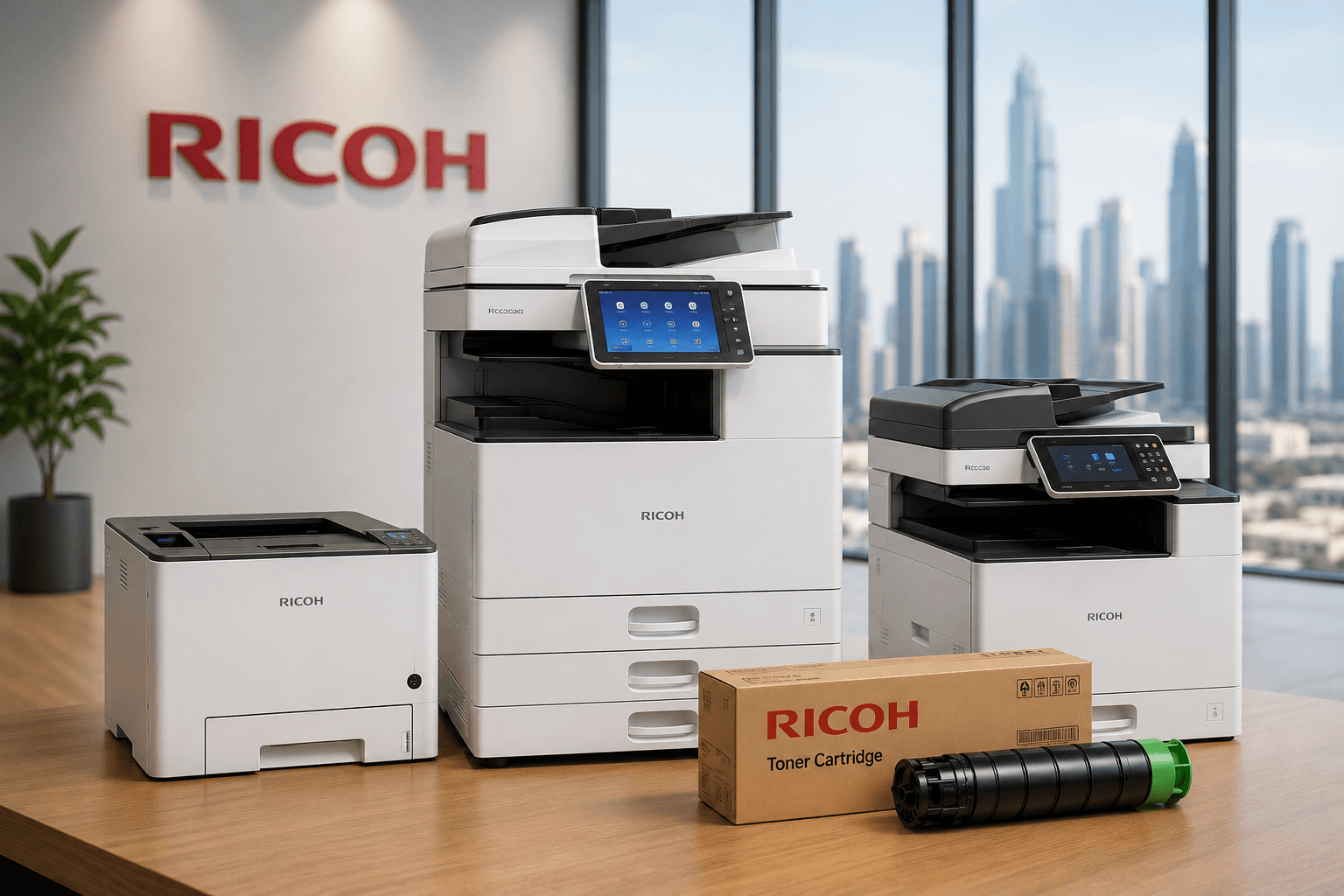 Ricoh products at Tech Speed Computers Systems, Dubai