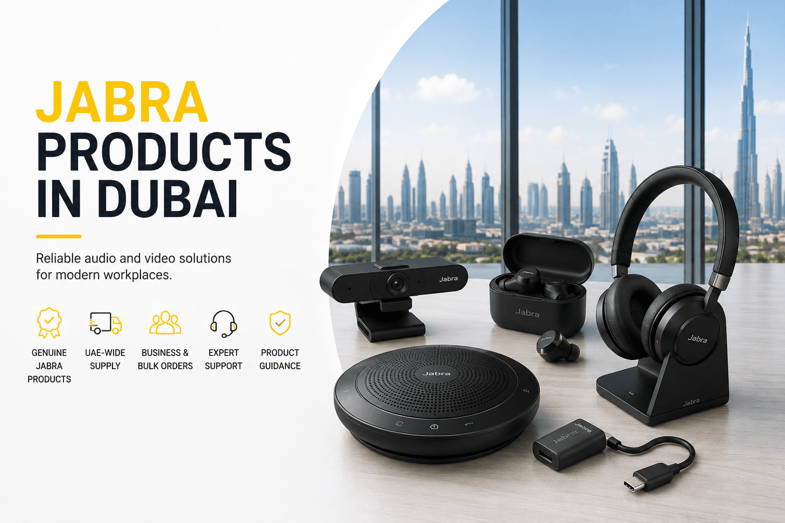 Jabra products at Tech Speed Computers Systems, Dubai