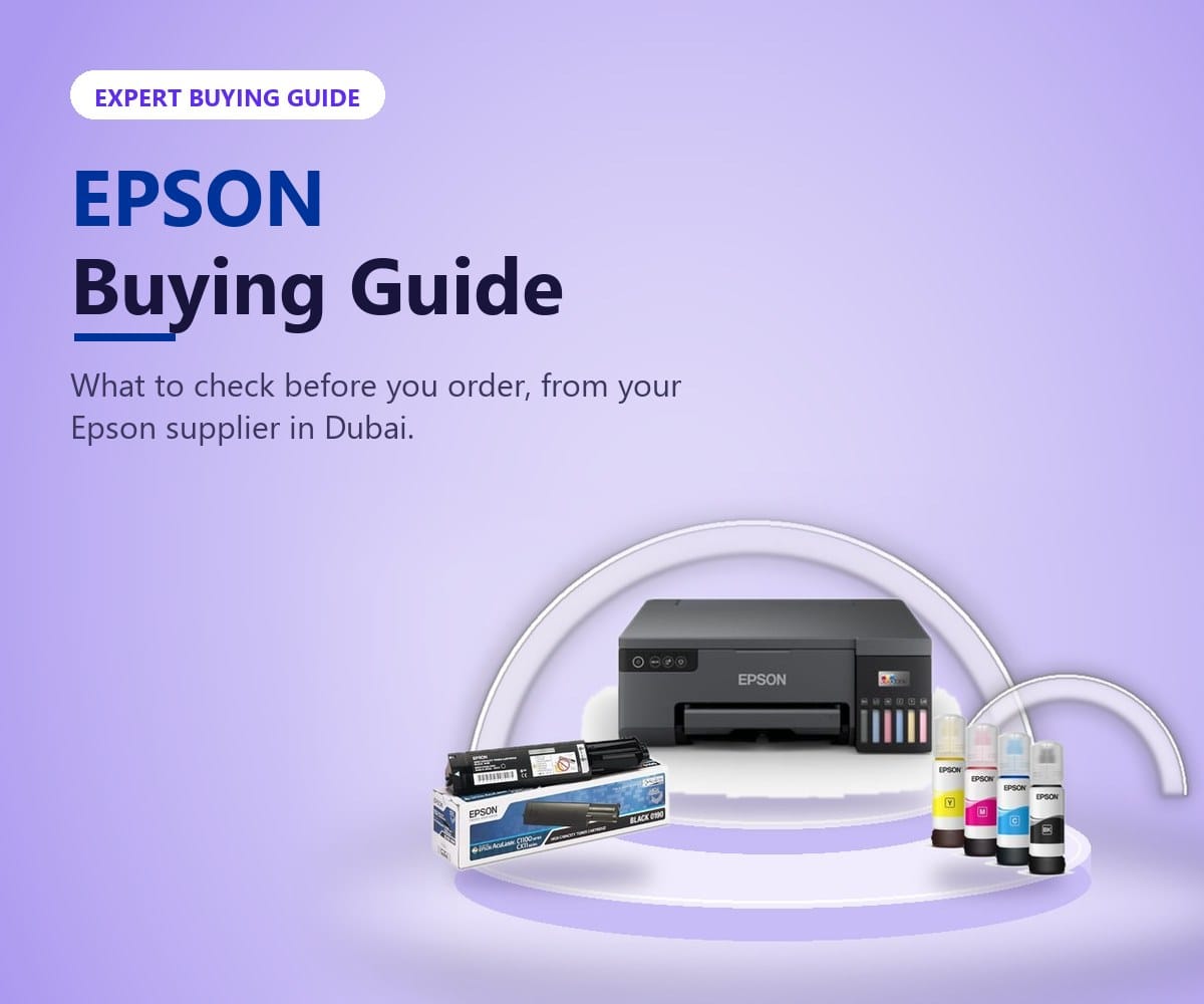 Epson buying guide from Tech Speed Computers Systems, your Epson supplier in Dubai