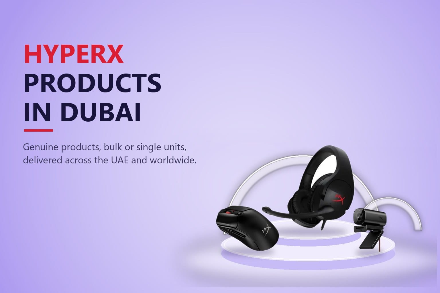HyperX products in Dubai - Tech Speed Computers Systems