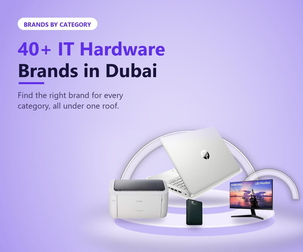 IT hardware brands in Dubai by category at Tech Speed Computers Systems