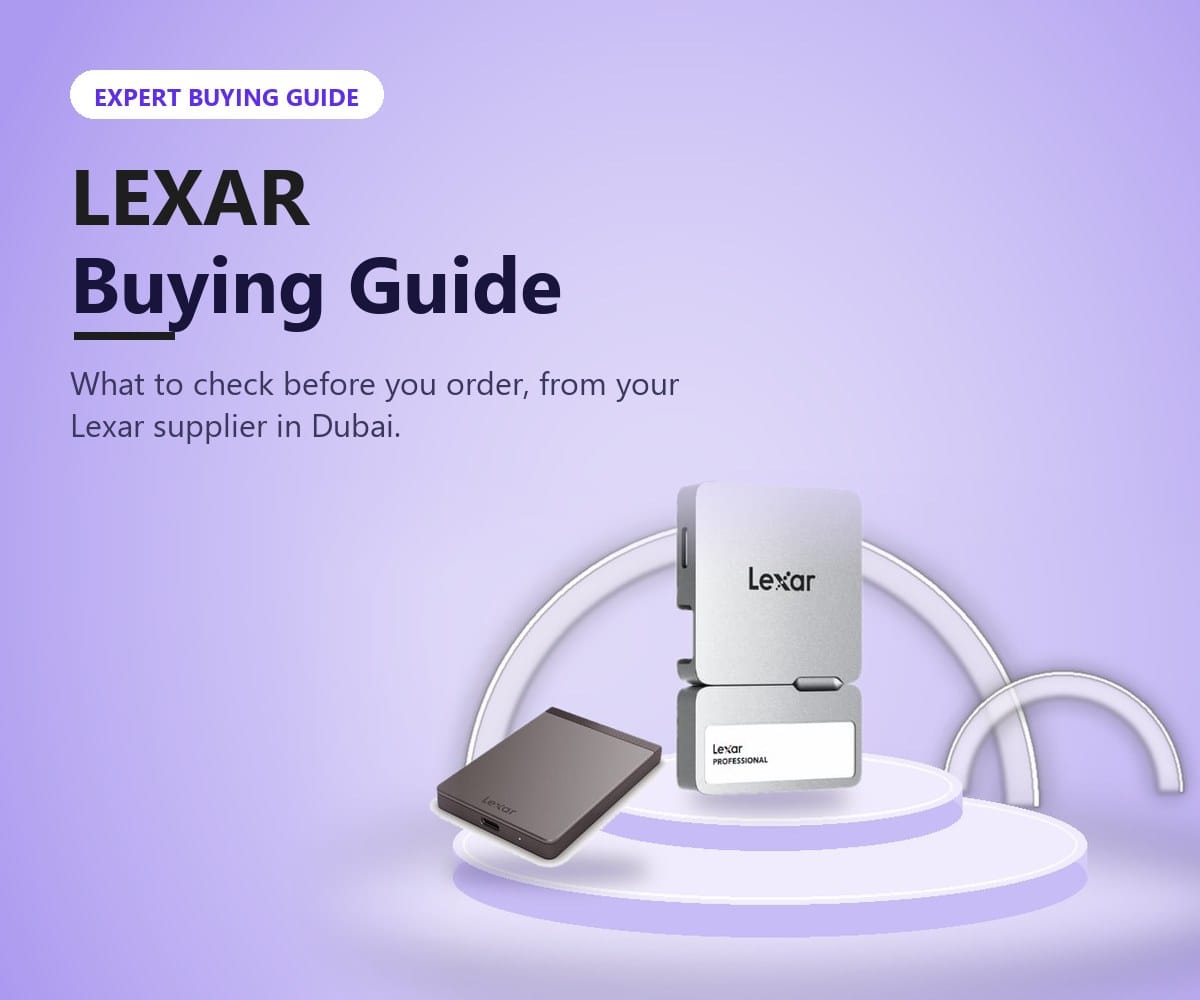 Lexar buying guide from Tech Speed Computers Systems, your Lexar supplier in Dubai