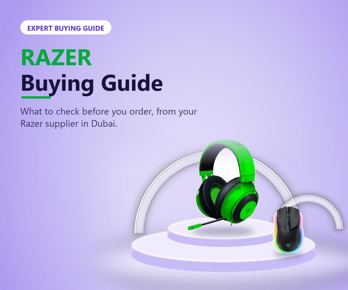 Razer buying guide from Tech Speed Computers Systems, your Razer supplier in Dubai