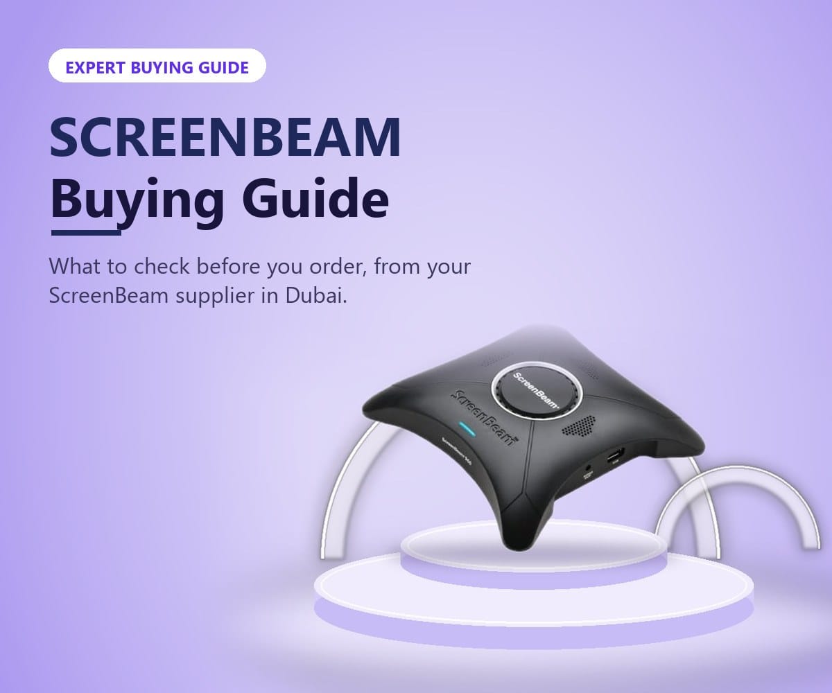 ScreenBeam buying guide from Tech Speed Computers Systems, your ScreenBeam supplier in Dubai